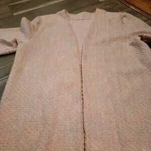Vintage Custom made lightweight open jacket - Pink multiple colors.